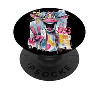 Funny Donkey Peace Graffiti Pop Character Graphic Art Face PopSockets Adhesive PopGrip