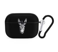 Funny Donkey Personalized Wireless Bluetooth Earphone Protective Case Cover Compatible with Airpods Pro