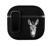 Funny Donkey Personalized Wireless Bluetooth Earphone Protective Earbud Case Compatible with Airpods 4