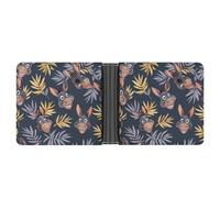 Funny Donkey Printed Bifold Wallet with Hidden Compartments Pocket Money and Credit Card Holder for Men Women