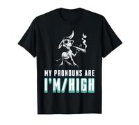 Funny Donkey Pronouns Meme Tee - My Pronouns Are I'm/High T-Shirt
