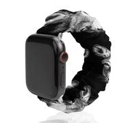 Funny Donkey Soft Elastic Scrunchie Watch Strap Compatible with IWatch Series 6 5 4 3 2 1 Printed Wristbands Bands