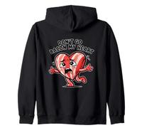 Funny Dont Go Bacon My Heart Bacon Lover Pun Zip Hoodie
