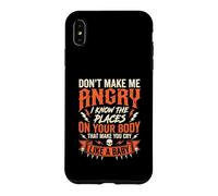 Funny Dont Make Me Angry Physical Therapist PT Case for iPhone XS Max