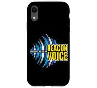 Funny Don't Make Me Use My Deacon Voice Christian Church Case for iPhone XR