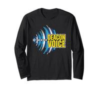 Funny Don't Make Me Use My Deacon Voice Christian Church Long Sleeve T-Shirt