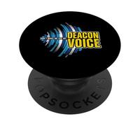Funny Don't Make Me Use My Deacon Voice Christian Church PopSockets Adhesive PopGrip