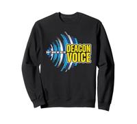 Funny Don't Make Me Use My Deacon Voice Christian Church Sweatshirt