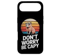 Funny Don't Worry Be Capy Capybara Saying Case for iPhone Air