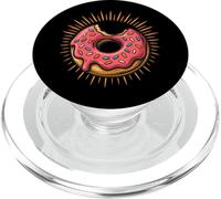 Funny Donut Graphic Humor Illustration PopSockets PopGrip for MagSafe