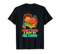 Funny Donut Judge a Boy by his cover reading T-Shirt