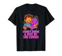 Funny Donut Judge a Boy by his cover reading T-Shirt