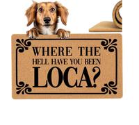 Funny Door Mat 30x17 Non Slip Rubber Entry Rug Indoor Outdoor Welcome Mat