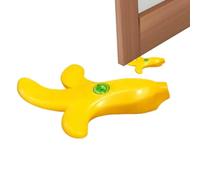 Funny Door Stop - Decorative Floor Wedge in Banana or Ice Cream Shape, Funny Wooden Door Stopper, Door Stopper for Wall and Door Protection in the House