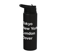Funny Dover City Stainless Steel Insulated Water Bottle