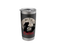 Funny Dracula Horror - But First Coffee Gothic Vampire Fans Stainless Steel Insulated Tumbler