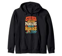 Funny Dragon Boat Steerer Dragon Boat Racing Zip Hoodie