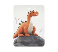 Funny Dragon Car Air Freshener Hanging, Long Lasting Scented Car Aromatherapy Tablets, Square Fragrance Scented Cards for Vehicles, Bedroom, Wardrobe Gray-style
