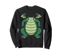 Funny Dragon Costume Lazy Last Minute Halloween Cosplay Sweatshirt