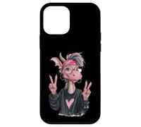 Funny Dragon With Glasses Double Peace Sign Cute Dragon Case for iPhone 12 mini