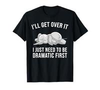 Funny Drama Queen Elephant Gift Cute Men Women Boys Girls T-Shirt
