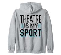 Funny Drama Teacher Theater Instructor Acting Coach Zip Hoodie