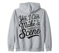Funny Drama Theater Stage Director Zip Hoodie