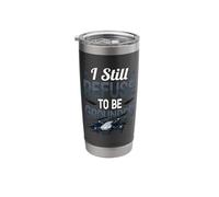 Funny Drone Pilot I Still Refuse to Be Grounded Quadcopter Stainless Steel Insulated Tumbler
