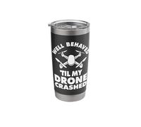 Funny Drone Pilot RC Quadcopter Stainless Steel Insulated Tumbler