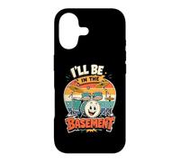 Funny Drummer I'll Be in The Basement Drumming for Boy Girl Case for iPhone 17