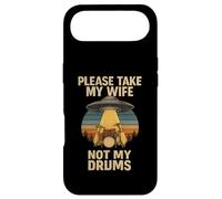 Funny Drummer UFO Alien Please Take My Wife Not My Drums Case for iPhone Air