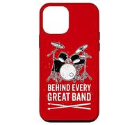 Funny Drumming Humour for Proud Drummer or Percussionist Case for iPhone 12 mini