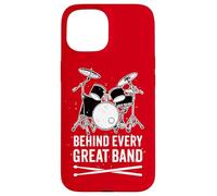 Funny Drumming Humour for Proud Drummer or Percussionist Case for iPhone 15