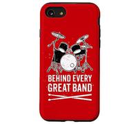 Funny Drumming Humour for Proud Drummer or Percussionist Case for iPhone SE (2020) / 7/8
