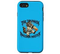 Funny Drunk Raccoon Master Karate Case for iPhone SE (2020) / 7/8