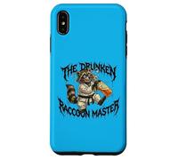 Funny Drunk Raccoon Master Karate Case for iPhone XS Max