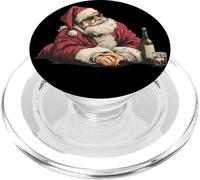 Funny Drunk Santa Claus for Freak Out Christmas and Hangover PopSockets PopGrip for MagSafe