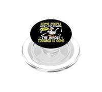 Funny Duck Aren't Missing A Screw The Whole Toolbox Is Gone PopSockets PopGrip for MagSafe
