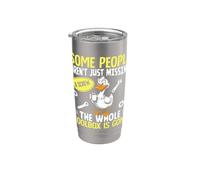 Funny Duck aren't Missing A Screw The Whole Toolbox is Gone Stainless Steel Insulated Tumbler
