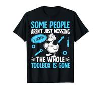 Funny Duck aren't Missing A Screw The Whole Toolbox is Gone Value Graphic T-Shirt