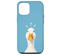 Funny Duck Cute Goose Silly Meme Confused Bird Lover Case for iPhone 12/12 Pro