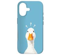 Funny Duck Cute Goose Silly Meme Confused Bird Lover Case for iPhone 17