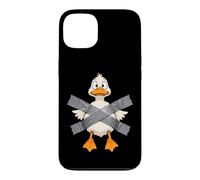 Funny Duck Duct Tape Cartoon Animal Pun Case for iPhone 13