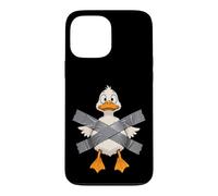 Funny Duck Duct Tape Cartoon Animal Pun Case for iPhone 13 Pro Max