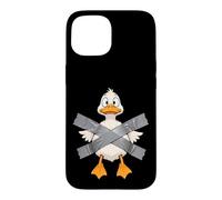 Funny Duck Duct Tape Cartoon Animal Pun Case for iPhone 15