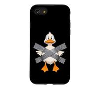 Funny Duck Duct Tape Cartoon Animal Pun Case for iPhone SE (2020) / 7/8