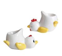 Funny Duck Egg Holder Easter, Funny Chicken Egg Cups, Funny Duck Egg Bowl, Egg Cups Novelty Ceramic, Egg Cup Holder For Kids, Breakfast Kitchen Cooking