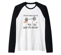Funny Duck Everything Hurts and I’m Tired Workout Fitness Raglan Baseball Tee