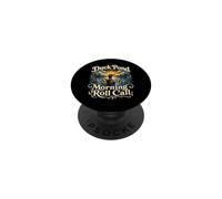 Funny Duck Farmer Backyard Ducks Morning Pond Humor PopSockets Adhesive PopGrip