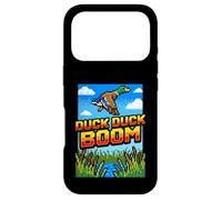 Funny Duck Hunting Pixel Art Retro Gamer 8-Bit Arcade Boom Case for iPhone 17 Pro
